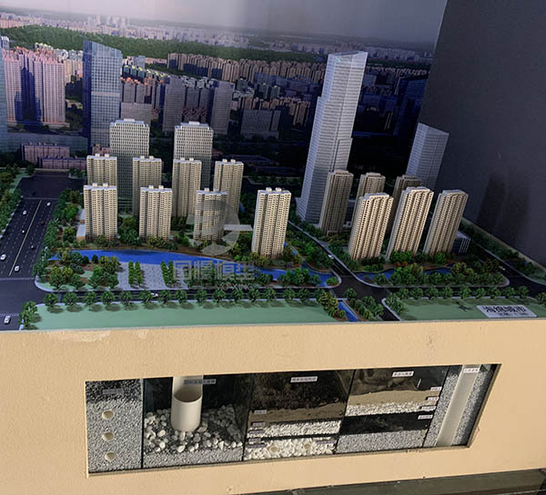 广宁县建筑模型